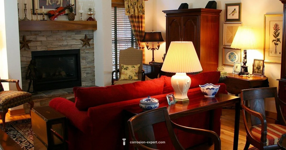 Blue and Rust Rug - Corrosion Expert