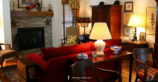 Blue and Rust Rug - Corrosion Expert