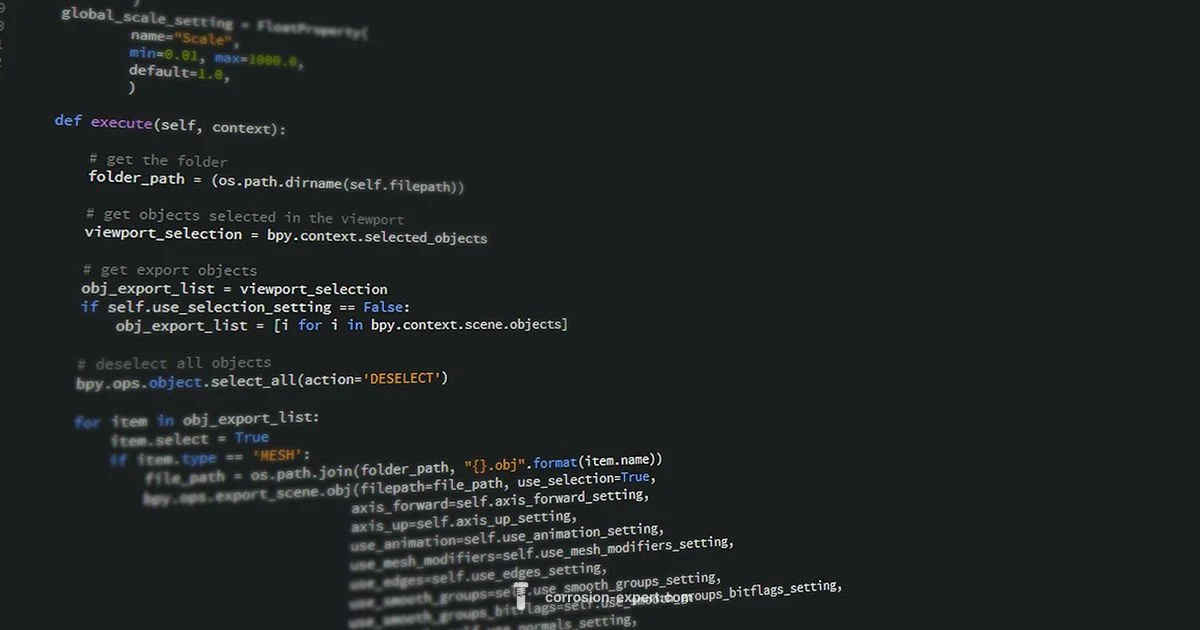 Speed Benchmark - Corrosion Expert