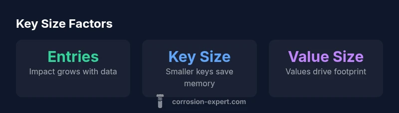 Infographic showing factors that affect Rust map size